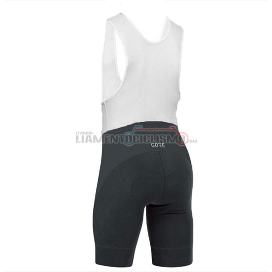 Abbigliamento Ciclismo Gore C7 Cc Manica Corta 2018 Nero e Rosso